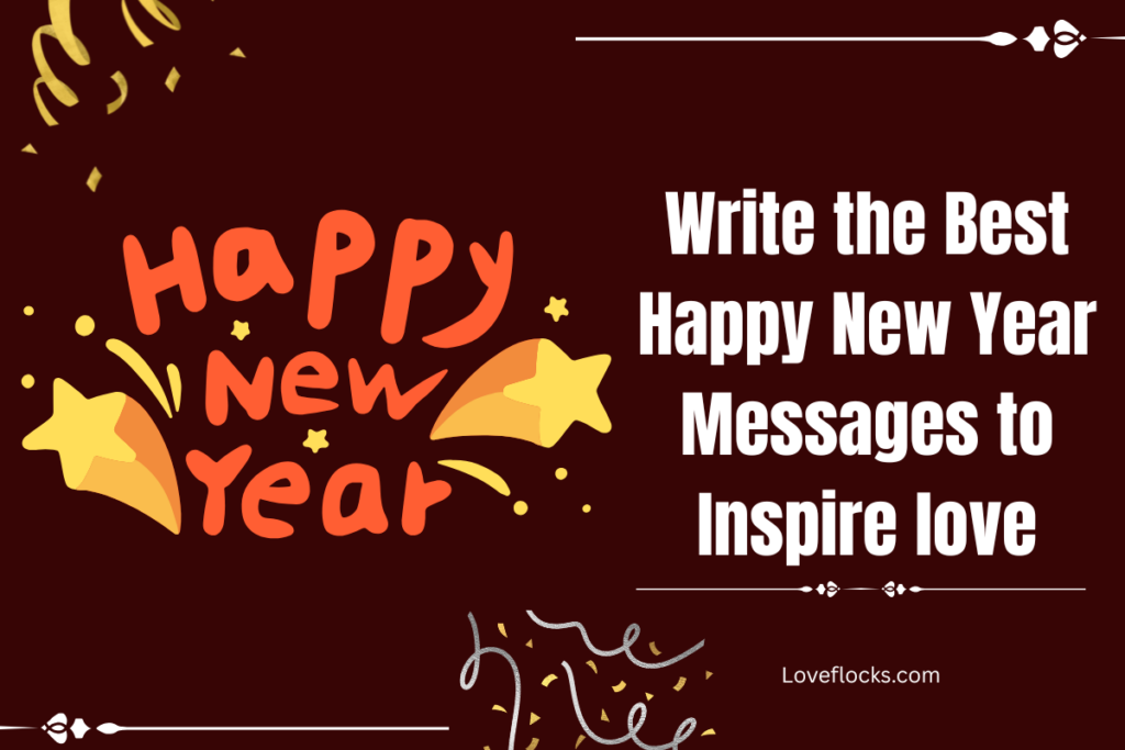 Write the Best Happy New Year Messages to Inspire love