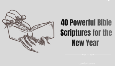 40 Powerful Bible Scriptures for the New Year