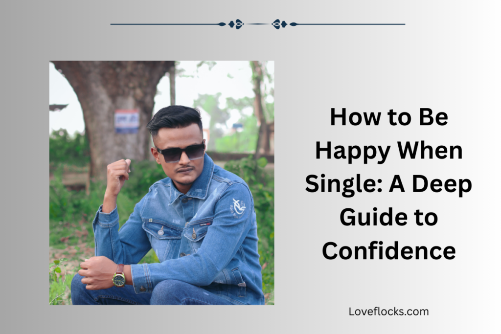 How to Be Happy When Single: A Deep Guide to Confidence