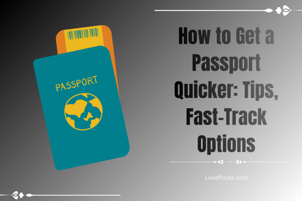 How to Get a Passport Quicker: Tips, Fast-Track Options 