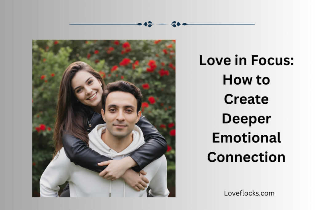 Love in Focus: How to Create Deeper Emotional Connection