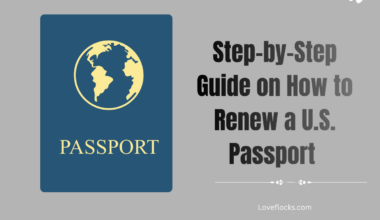 Step-by-Step Guide on How to Renew a U.S. Passport