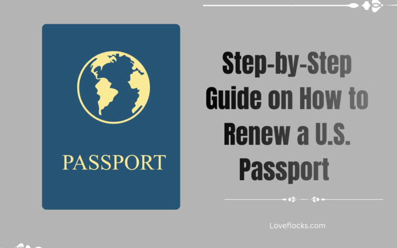 Step-by-Step Guide on How to Renew a U.S. Passport