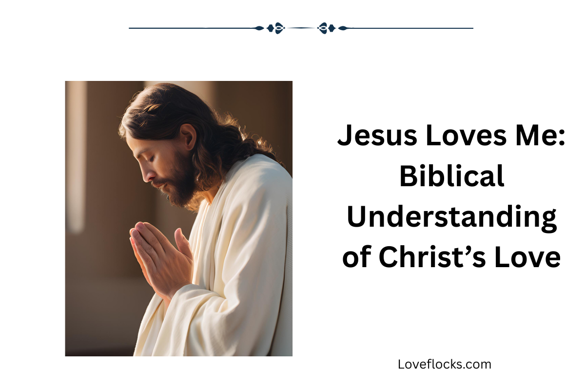 Jesus Loves Me: Biblical Understanding Of Christ’s Love - LoveFlocks