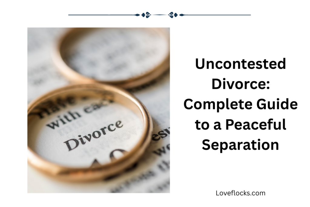 Uncontested Divorce: Complete Guide to a Peaceful Separation