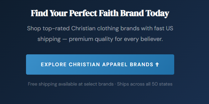 Find Your Perfect Faith Brand Today
