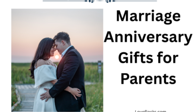 Marriage Anniversary Gifts for Parents
