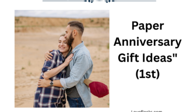 Paper Anniversary Gift Ideas" (1st)