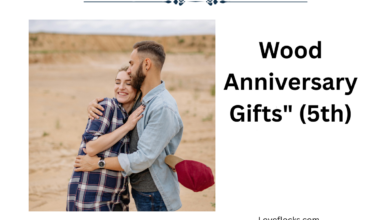 Wood Anniversary Gifts" (5th)